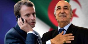 مكالمة هاتفية بين تبون وماكرون