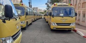 توزيع 60 حافلة نقل مدرسي لتلاميذ مناطق الظل بولاية بومرداس