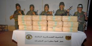 إحباط محاولات إدخال كميات كبيرة من المخدرات عبر الحدود مع المغرب خلال أسبوع