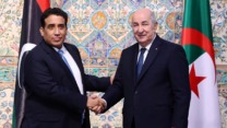 المنفي يجدد استعداده تعزيز وتطوير العلاقات التاريخية بين الجزائر وليبيا