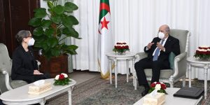 الرئيس تبون يستقبل رئيسة الحكومة التونسية