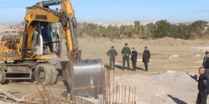 هدم بنايات شيدت في محيط الأمان لقنوات نقل الغاز ببئر توتة