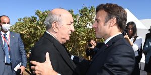 الرئيس تبون يلتقي بشرم الشيخ الرئيس الفرنسي إيمانويل ماكرون