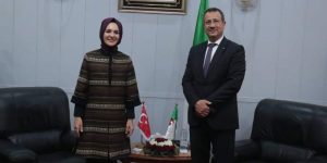  رخروخ يستقبل سفيرة الجمهورية التركية بالجزائر
