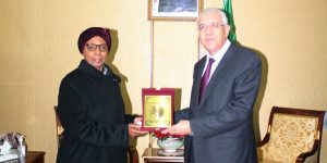 وزير العدل يستقبل رئيسة المحكمة الإفريقية لحقوق الإنسان والشعوب