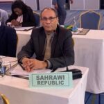 الأمين العام لوزارة الرقابة يقود وفد الجمهورية الصحراوية في  نيروبي