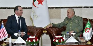 شنقريحة يستقبل منسق مجلس الأمن القومي الأمريكي للشرق الأوسط وشمال إفريقيا