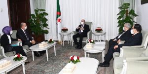 الرئيس تبون يستقبل وزير الخارجية التركي