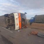 وفاة 9 أشخاص إثر إنقلاب حافلة بالمسيلة