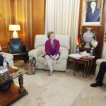 عرقاب يستقبل كاتبة الدولة البرلمانية والوزيرة المنتدبة بوزارة الاقتصاد وحماية المناخ الألمانية