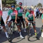 المنتخب الوطني للدراجات يحرز الميدالية الذهبية حسب الفرق