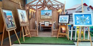 الفنان التشكيلي جمال الدين مبرك.. “سحر التراث الجزائري” في 25 لوحة