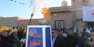 البيض.. ربط قريتي الشهيد سليماني ووادي الحجل بشبكة غاز المدينة