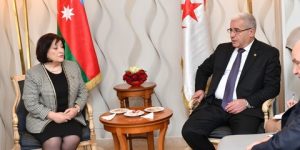 بوغالي يتباحث سبل التعاون الثنائي مع نظيرته الأذربيجانية