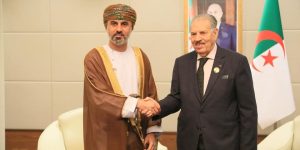 قوجيل يستقبل رئيس مجلس شورى سلطنة عمان