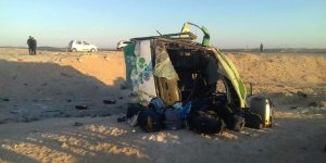 ورقلة: وفاة شخص وإصابة 18 آخرين في حادث مرور بالقرب من حاسي مسعود