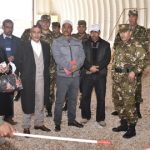 وسائل الإعلام في زيارة للواء التاسع المدرع بالناحية العسكرية الثالثة بتندوف