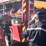  إخماد حريق شب بالمركز التجاري بباب الزوار 