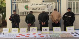 توقيف عناصر شبكة إجرامية تقوم بترويج المخدرات بالبليدة