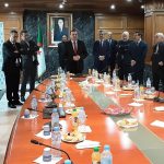 وزير الطاقة والمناجم يشرف على حفل استقبال إطارات قطاع الطاقة والمناجم