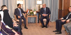 بوغالي يلتقي مع نظيره العراقي والوكيل الأول لرئيس مجلس النواب المصري ووفدا من المجلس الانتقالي لتشاد