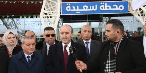 بلجود يؤكد على تسخير الإمكانيات لتجسيد خط السكة الحديدية شمال-جنوب