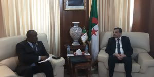 عرقاب يستقبل رئيس البرلمان الإفريقي