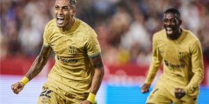 مفارقة غريبة في برشلونة بسبب رافينيا وديمبلي!