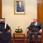 الوزير الأول يستقبل رئيس مجلس إدارة مجموعة شركات “رتاج” القطرية