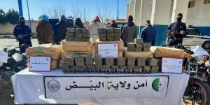 حجز 5 قناطير من الكيف المعالج وتوقيف 11 مشتبها فيهم بولايتي البيض والشلف