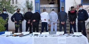 أمن ولاية الجزائر: الإطاحة بعصابة أحياء مع حجز مخدرات وأسلحة بيضاء ببئر توتة