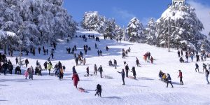 بعد أن طال انتظارها.. الثلوج تجلب الزوار وتعيد الحياة إلى مرتفعات الشريعة