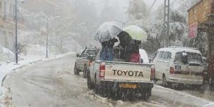 تساقط للثلوج على ولايات بشرق البلاد