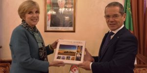 هني يستعرض استراتجية تطوير القطاع الفلاحي مع سفيرة الولايات المتحدة الأمريكية