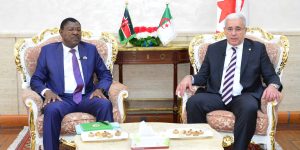 بوغالي يستقبل رئيس المجلس الوطني لجمهورية كينيا