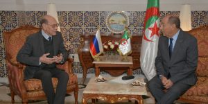 رئيس المحكمة الدستورية يستقبل سفير روسيا بالجزائر