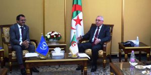 طبي يستقبل المنسق المقيم لمنظمة الأمم المتحدة بالجزائر