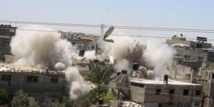 الاحتلال يقصف غزة…. ويقتل فلسطينيا ويعتقل مقاومين في نابلس