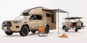 منزل متنقل بتعديلات Direct Cars.. تويوتا تقدم هايلوكس Adventure Camper BR75