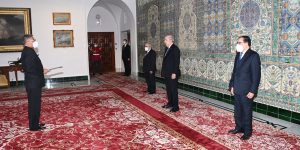 الرئيس تبون يتسلم أوراق اعتماد ثلاثة سفراء جدد لدى الجزائر