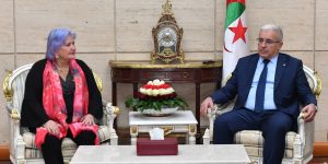 بوغالي يستقبل رئيسة البرلمان الانديني