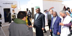 رئيس البرلمان الإفريقي يطّلع على واقع اللاجئين الصحراويين وعلى سير مؤسسات الدولة الصحراوية