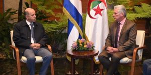 الرئيس الكوبي يستقبل وزير الصحة