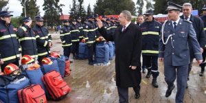 الجزائر ترسل 89 عون حماية مدنية متخصصين في الكوارث الطبيعية