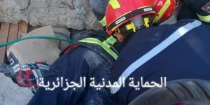 فريق الحماية المدنية الجزائري يتمكن من إنقاذ رضيعة من تحت الأنقاض بمنطقة أديامان التركية