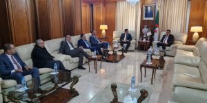 عرقاب يستقبل نواب بالمجلس الشعبي الوطني عن ولاية معسكر