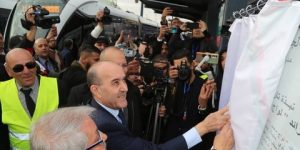 وزير النقل يشرف على تدشين ترامواي مدينة مستغانم 