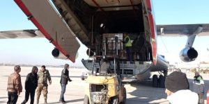 أول طائرة سعودية تهبط في حلب منذ 2011