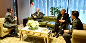 بن عبد الرحمان يستقبل بدكار الرئيس المدير العام لمجمع موانئ دبي العالمية