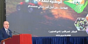 الوزير الأول: توصيات الجلسات الوطنية للفلاحة ستعرض على مجلس الوزراء